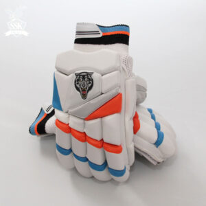 SSK Nitro Edition White/Orange/Blue Batting Glove